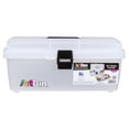 thumbnail image 2 of ArtBin, 16in Tray Box, Lift Out Tray, Clear, Black Handles, Arts and Crafts Storage Case, 1 Piece, 6966AB, 2 of 5