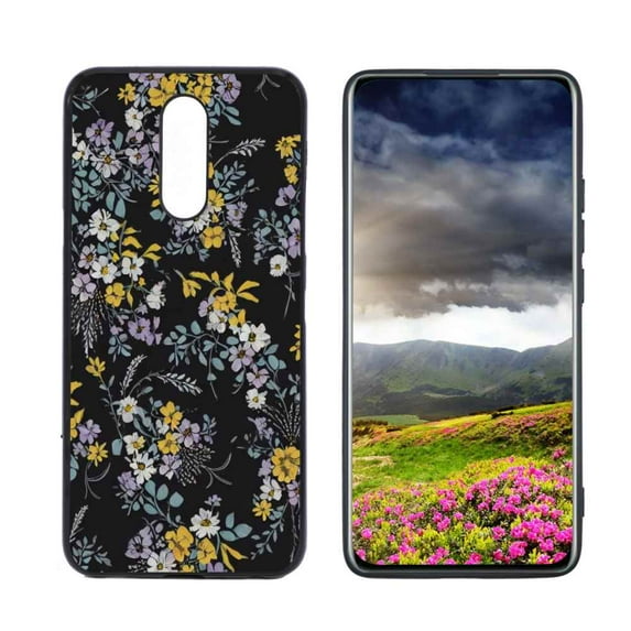 Compatible with Harmony 3 Phone Case, Flowers-28 Case Men Women, Flexible Silicone Shockproof Case for Harmony 3