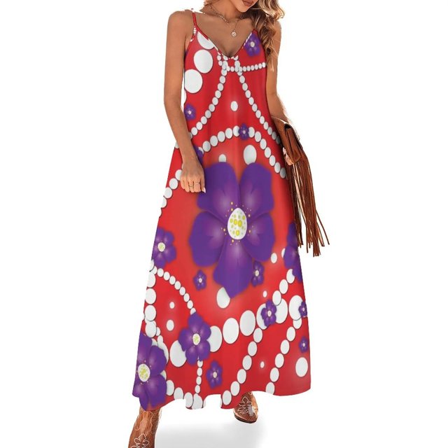 Vestido sin mangas de pétalos y perlas vestidos africanos para mujer ropa de verano de mujer vestidos de playa