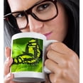 thumbnail image 2 of 3drose, Costa Rica, Tuis Valley. Malachite Butterfly on Leaf., 11oz Magic Transforming Mug, 2 of 7