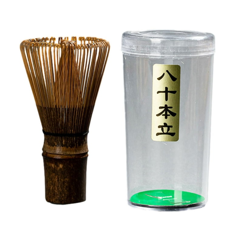 1pc Authentic Bamboo Matcha Tea Whisk for Perfect Froth Cups - Easy to Use  and Clean - Handmade Traditional Japanese Matcha Whisk for Green Tea Lovers