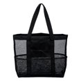 thumbnail image 1 of Durable Mesh Beach Travel Tote Bag with 8 Pockets for Organizing Swim Gear and Accessories, 1 of 7