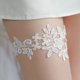 thumbnail image 3 of Conjunto Liga De Encaje Elástico De Novia,blanco,negro, 3 of 5