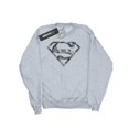thumbnail image 1 of DC Comics Womens Superman Marble Logo Sweatshirt, 1 of 5