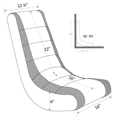 Buy Crew Classic Video Rocker Gaming Chair Online In Indonesia