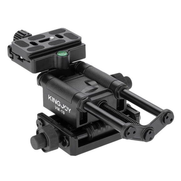 KINGJOY Aluminium Alloy Universal Macro-focusing Ballhead Ball Head Close-up Shooting Camera Support Holder Tripod