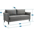 thumbnail image 5 of WF - Claire Living Room Sofa Set by Naomi Home-Color:Espresso, 5 of 5