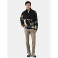 thumbnail image 7 of Ozark Trail Men's & Big Men's Mixed Media Fleece Jacket, Sizes S-3XL, 7 of 7