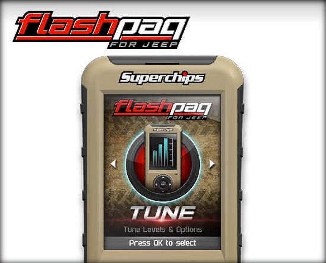 Superchips Jeep Flashpaq F5 Programmer and PCM Swap - 3876