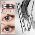 thumbnail image 6 of Waterproof Fiber Mascara, Tubular Eyelash Mascara, Curling Mascara Non-Smudge (3PCS), 6 of 8