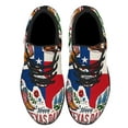 thumbnail image 2 of Happy Texas Day Texas Lone Str Stte Shoes Sneakers Black Size 6, 2 of 7