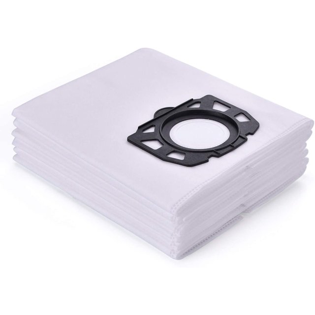 Paquete de 8 filtros de repuesto para Karcher WD4, filtro de vacío WD5, bolsas de filtro Karcher MV4/MV5/MV6, aspiradoras para Karcher WD4.000 WD5.999 Fokelyi WLJ-3154
