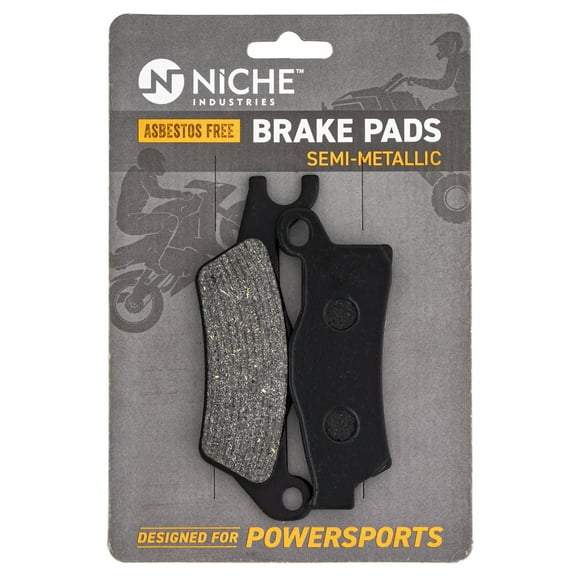 Niche Right Brake Pad Set for Can-Am Outlander 650 Semi-Metallic ATV 519-KPA2269D