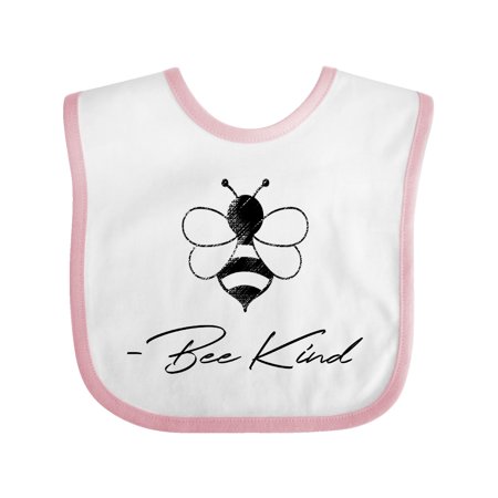 

Inktastic Bee Kind Cute Bee Gift Baby Boy or Baby Girl Bib