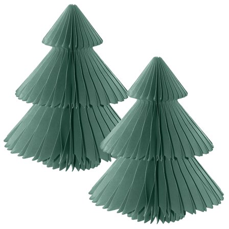 Briarwood Lane Multipack Teal Tree Small Honeycomb Paper Decor (2-pack)