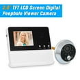 thumbnail image 2 of 2.8'' TFT LCD Screen Digital Eye Viewer Peephole Camera Door Monitor Electronic Digital Door Monitoring for Home Security Doorbell, 2 of 8