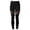 Black, variant on Leggings for Women Tummy Control Block Color Sport Waist High Leopard Patchwork Stretchy Yoga Pants,Grey,XL