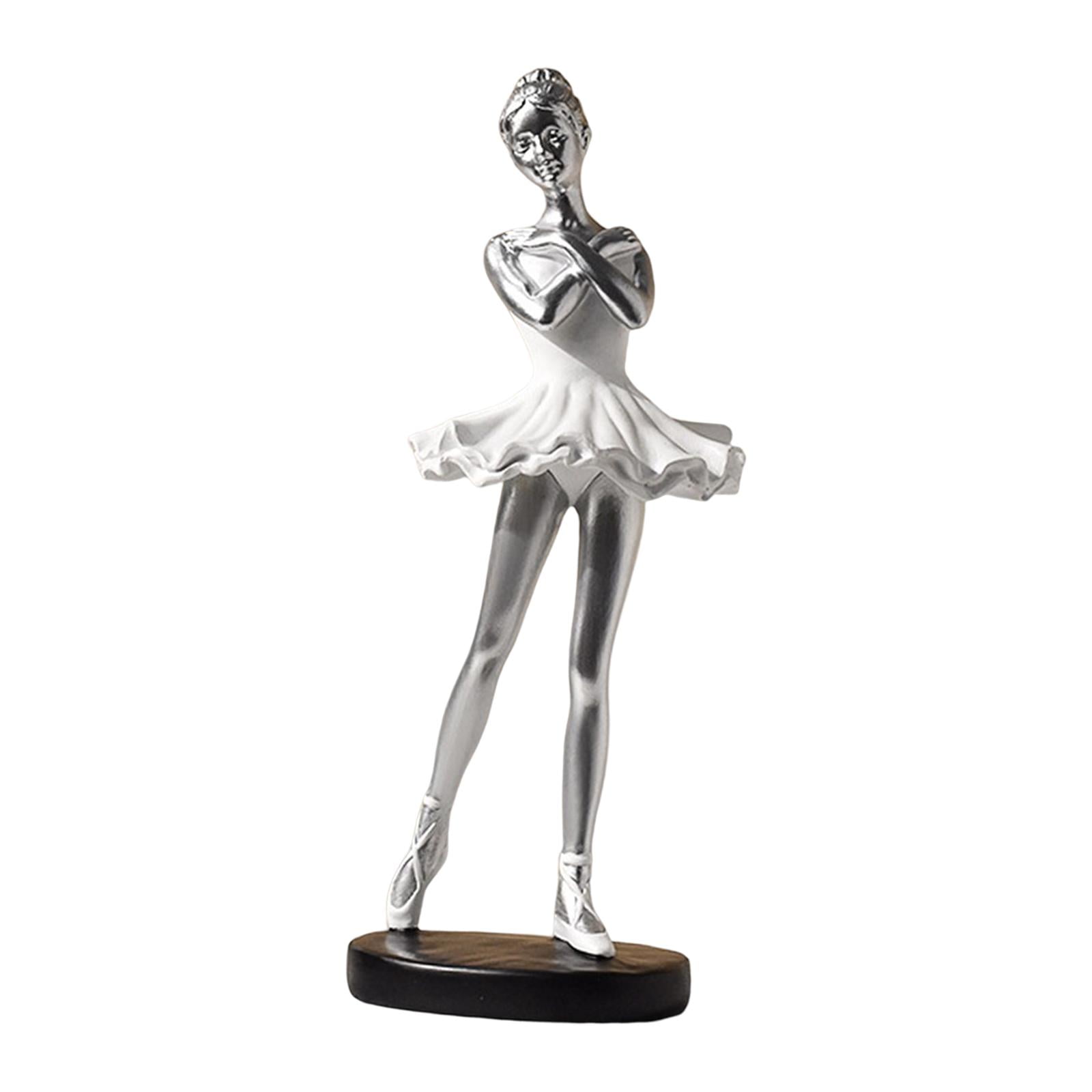 Ballerina Statues Figurines Ballet Dancer Sculpture Entrance Birthday