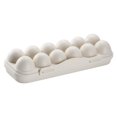 thumbnail image 1 of Egg Tray Egg Holder Box Fridge Crisper Container Storage，Plastic Egg Tray Egg Holder Box Fridge Crisper Container Storage, 1 of 7