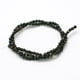 thumbnail image 2 of Natural Black Agate Bead Strands Round Dyed & Heated 3mm Hole: 0.8mm about 126pcs/strand 16 inch, 2 of 2