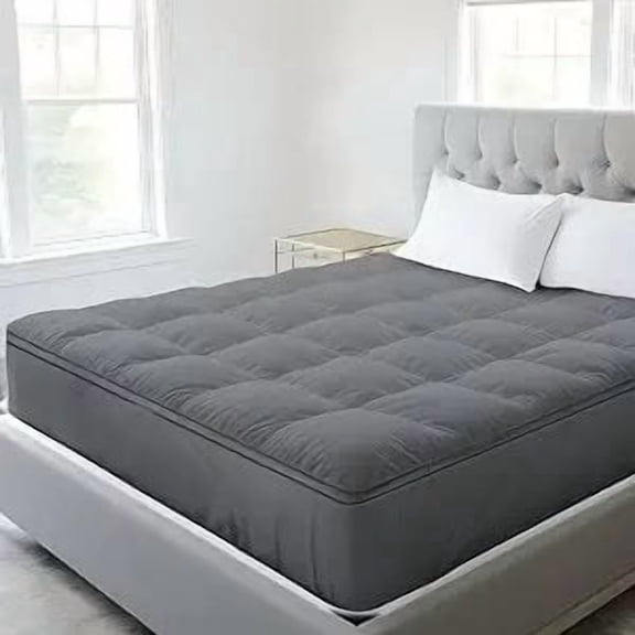 Mattress Topper Pad, Pillow Top Mattress Topper, Ultra-Soft Quilted Cooling Mattress Protector, Suitable for 8-24 Inch Deep Mattresses,900GSM Filling Options.