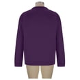 thumbnail image 6 of RRMuAzgs Men's Quarter Zip Up Pullover Long Sleeve Casual Sweatshirt Lightweight Stand Up Collar Solid Color Sweaters, 6 of 6
