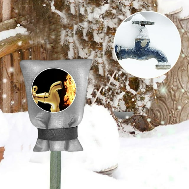 Offres Black&Friday Iumwxz Housse de Robinet Extérieur pour Protection contre le Gel Hivernal Housse d'Isolation de Robinet Réutilisable pour Robinet de Jardin Extérieur Housse de Robinet Isolée Antigel Offres Spéciales du Père Noël