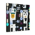 thumbnail image 2 of Robots in Deco City - Canvas, 2 of 10