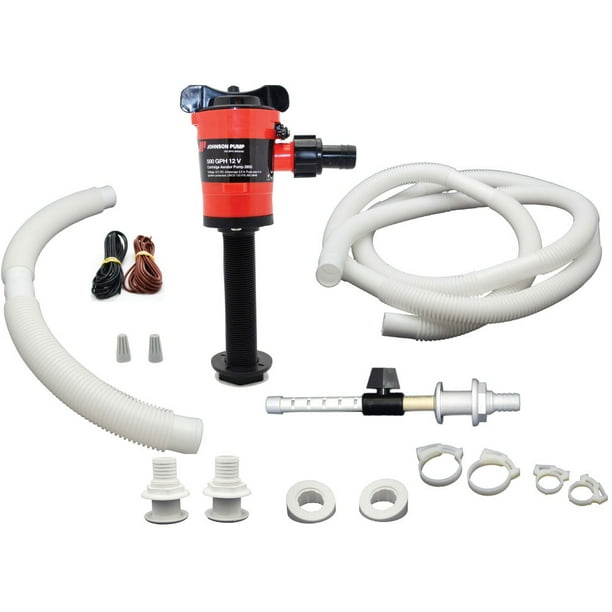 Johnson Pump 34014 Livewell Aerator Kit 500 GPH