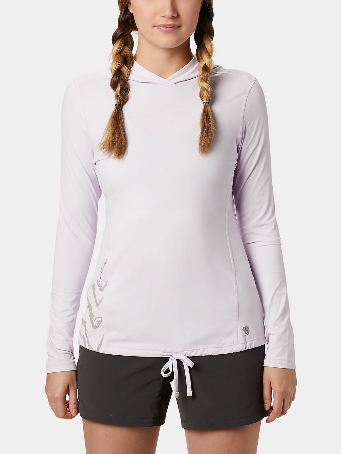 mountain hardwear crater lake long sleeve hoody