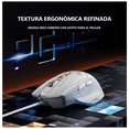 thumbnail image 4 of Mouse Ergonomico Alambrico Usb Gamer 6 Botones Programables Eo Safe Imports Blanco, 4 of 5