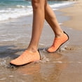 thumbnail image 7 of IEMIEMIEM Womens and Mens Water Shoes Breathable Soft Barefoots Quick Dry Wide Slides Aqua Socks for Hiking Swim Beach Surf Yoga Sport Orange 5 Women, 7 of 7
