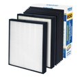 thumbnail image 1 of VEVA Premium 2 HEPA Replacement Filters and 6 Activated Carbon Pre Filters for Blueair 200/300 Series Models 201, 203, 205, 215B,, 1 of 9