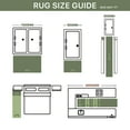 thumbnail image 7 of KUETH 2X7 Runner Rug Machine Washable, Kitchen Runner Rug for Floor and Hallway, Non Slip Throw Area Rug with Rubber Backing for Living Room、 Entryway、Bedroom and Dining Room, 7 of 7