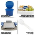 thumbnail image 3 of Mistaha 52oz Bento Lunch Box Salad Container for Lunch BPA Free Leak Proof Salad Dressing, 3 of 6