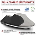 thumbnail image 5 of LABLT Super Heavy-Duty TOP Cover for Trailerable PWC Watercraft Jet Ski Cover 136-145(3seater) 420D, 5 of 6