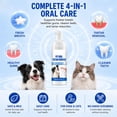 thumbnail image 6 of Pet Oral Tartar Remover Spray, Pets Oral Tartars Removers Foaming Tartars, Pet Dental Foaming Care Spray, Dog Breath Freshener,Support Healthy Gums, Reduce Tartar for Cats and Dogs, 6 of 7