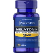 Puritan's Pride Melatonin 3 mg