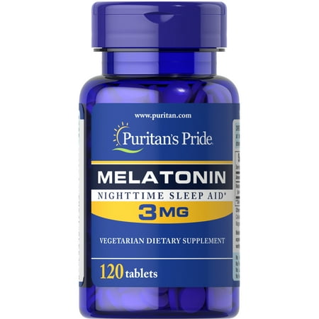 Puritan's Pride Melatonin 3 mg