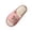 Pink Slippers, variant on hopeusnice Women Rhinestone Bow Fleece Slide Slippers Single Strap Open Toe Footbed For Home Indoor Daily Leisure Activities Black 36