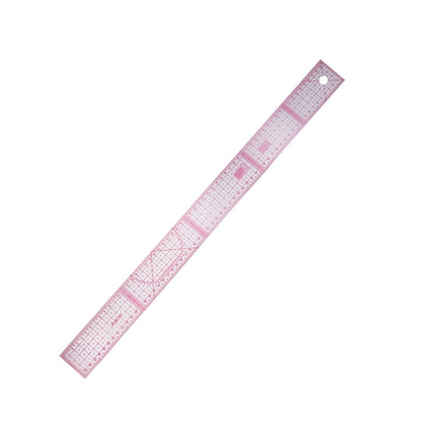 Speravity Regla de retales multifunción, reglas de costura de curva francesa, herramientas de medición de ropa de doble cara, bricolaje, tipo 4 Type2 NO2