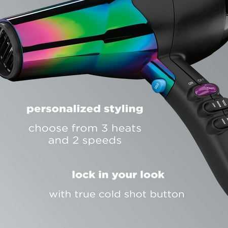 Infiniti Pro by Conair Ceramic Hair Dryer - Rainbow Chrome Finish