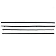 Fairchild KF2099 Belt Weatherstrip Kit For 1967-1968 Ford Mustang (Inner & Outer Driver side and Passenger side)