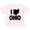 AD-Pink, variant on Inktastic I Love Ohio with State Silhouette Boys or Girls Baby T-Shirt
