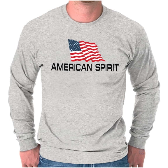 Don’t Mess With America Bald Eagle Plus Size Long Sleeve Graphic Tee Shirt Brisco Brands 2X