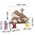 thumbnail image 3 of Figura decorativa Fiudx Cristo resucitado de Pascua para el hogar, 3 of 7