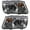 Driver and Passenger Side, variant on For Volkswagen Jetta Headlight Assembly 2003 2004 2005 Driver Side CAPA Certified VW2502124