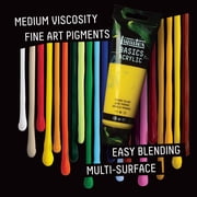 Liquitex BASICS Acrylic Color Set, 7ml, 8-Colors