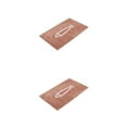 thumbnail image 4 of kurtrusly Wide Application Bathroom Mat Modern For All Spaces Non-Slip Shower Mat Non-skid Bath Mat Bath Rug white and coffee 2Set, 4 of 6