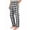 Black/White, variant on NY Threads Mens Flannel Pajama Pants with Pockets Soft Cotton Sleepwear Lounge PJ Bottoms, Medium, Black/Red